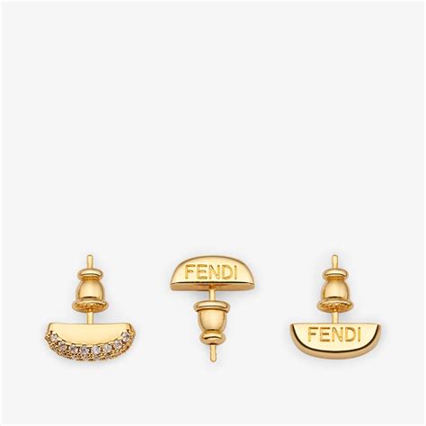 fendi earrings uk|Women's Designer Earring & Brooches .